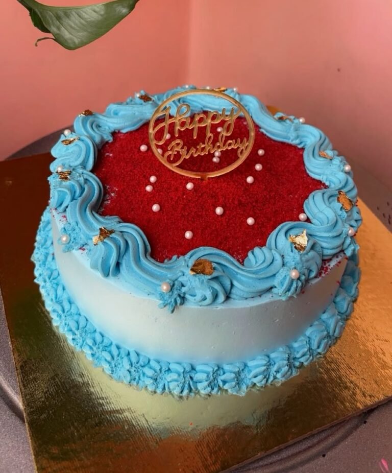 blue cakeeee